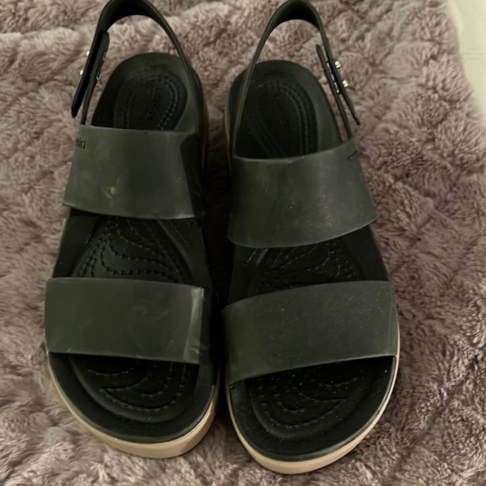 Croc sandals